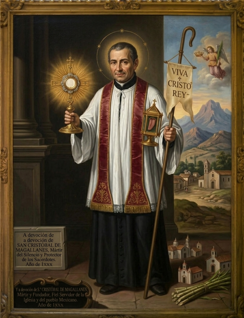 San Cristobal de Magallanes martir cristero santoral 21 de mayo Vidas Santas