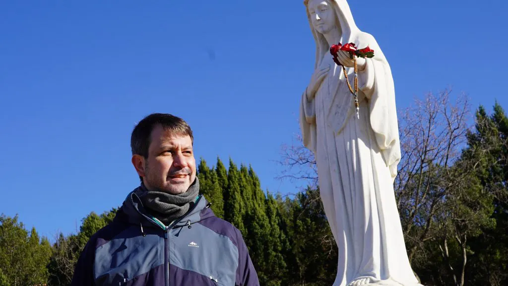 Jesús García Colomer periodista y escritor de Medjugorje
