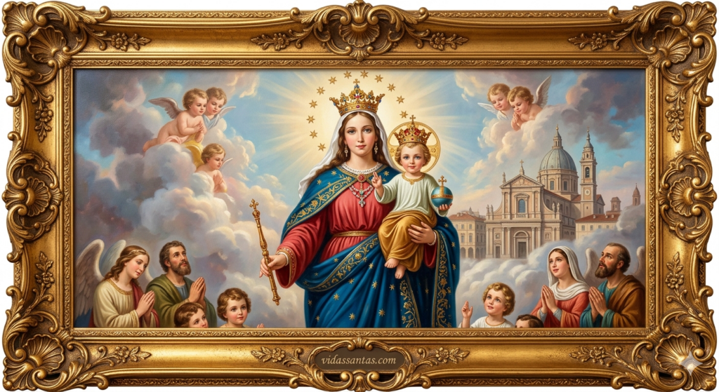 oración maria auxiliadora Vidas Santas